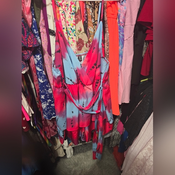 Shein Colorful Romper 3x - Picture 1 of 3